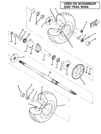 Rear Wheel Drive Assembly