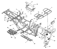 Bumper/Rack Mounting 6X6 350L