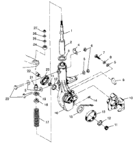 Front Strut Big Boss 6X6 400L