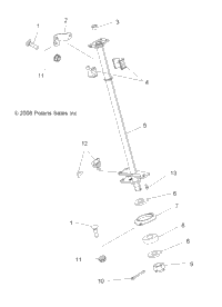 Steering Post