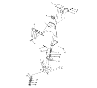 Steering Post Assembly Trail Boss