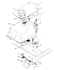 Fuel Tank Assembly 6X6 300