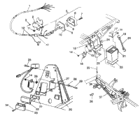 Electrical/Taillight Assembly 4X4 350L W938139