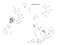 Master Cylinder, Rear & Foot Pedal /Ac/Ag/Ah/Al/At/Fb