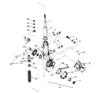 Front Strut Assembly 4X4 300