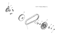 Drive Train, Primary Clutch
