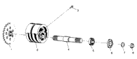 Front Tightener Assembly 4X4 350L W938139
