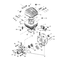Crankcase & Cylinder Trail Blazer