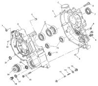 Crankcase Magnum 2X4