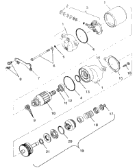 Starting Motor Swedish 4X4 400L
