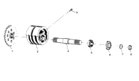 Front Tightener Assembly Sportsman 4X4