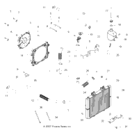 Engine, Cooling System (49Atvcool08spx27)