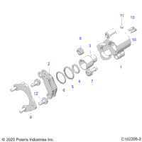 Brakes, Rear Caliper