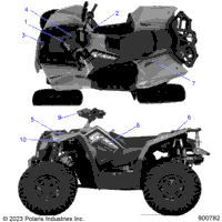 Body, Decals, Graphic A24sgs95ct/S95ft