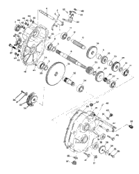 Gearcase Assembly 250 2X4