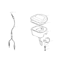 Controls Throttle Asm/Cable A02ba25ca/Cb/Cd