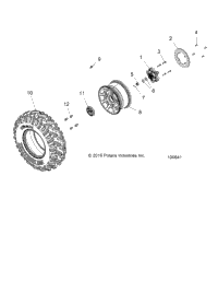 Wheels, Front Tire & Brake Disc