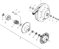 Driven Clutch Magnum 4X4 & Swedish Magnum 4X4 S968144