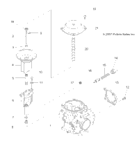 Engine, Carburetor Upper