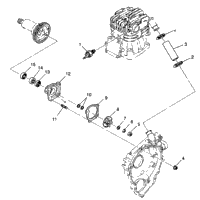 Water Pump 6X6 350L W938739
