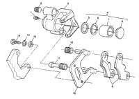 Front Brake Xplorer 400L