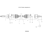 Drive Train, Front Drive Shaft