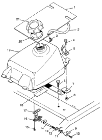 Fuel Tank Big Boss 6X6 400L