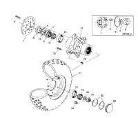 Front Wheel Assembly Sportsman 4X4