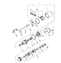 Starting Motor Assembly 350 4X4 / W928139