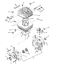 Crankcase & Cylinder Assembly