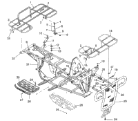 Bumper/Rack Mounting Magnum 2X4