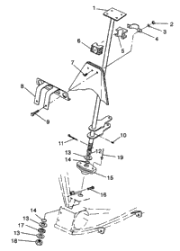 Steering Post Assembly 6X6 350L W938739
