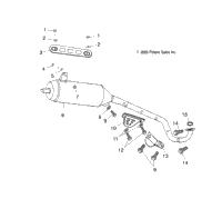 Exhaust Pipe /Cb