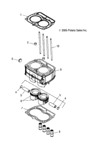 Engine, Piston & Cylinder