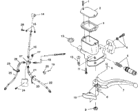Controlsmaster Cylinder/Brake Line Xpress 300