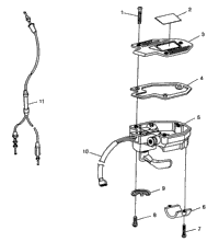 Controls Throttle Asm./Cable Magnum 2X4