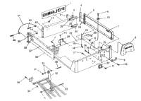 Rear Bed Mounting 6X6 400L, Swedish S948740 & Norwegian