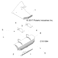 Engine, Exhaust System, Shields