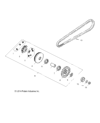 Drive Train, Primary Clutch