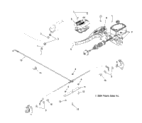 Controls/Master Cylinder, Lh & Brake Line