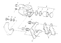 Front Brake Assembly 4X4 300