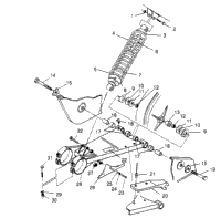 Swing Arm/Shock Mounting Trail Blazer