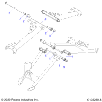 Suspension, Rear Control Arm, Mounting