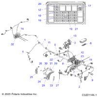 Electrical, Main Wire Harness