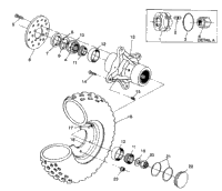 Front Wheel Assembly 4X4 250