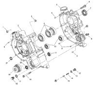 Crankcase Magnum 2X4