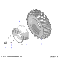 Wheels, Front Tire A23s6e57f1