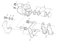 Front Brake Xpress 300 W969530 & Xpress 400