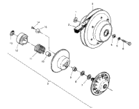 Driven Clutch Assembly Trail Blazer