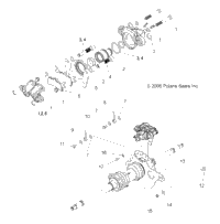 Brake, Caliper Mounting, Rear